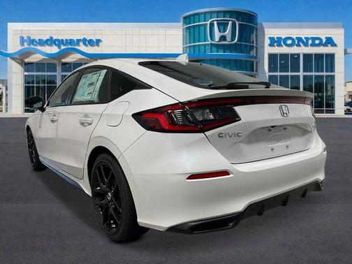 Platinum White 2026 Honda Civic Sport