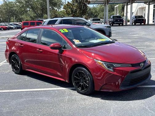 Ruby Flare Pearl 2023 Toyota Corolla LE