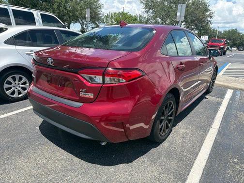 Ruby Flare Pearl 2023 Toyota Corolla LE
