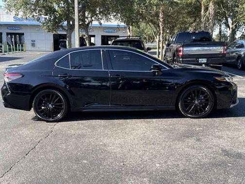 Midnight Black Metallic 2024 Toyota Camry XSE