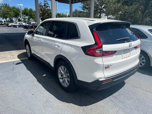 Platinum White 2025 Honda CR-V EX