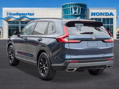 Blue 2026 Honda CR-V Hybrid Sport-L FWD