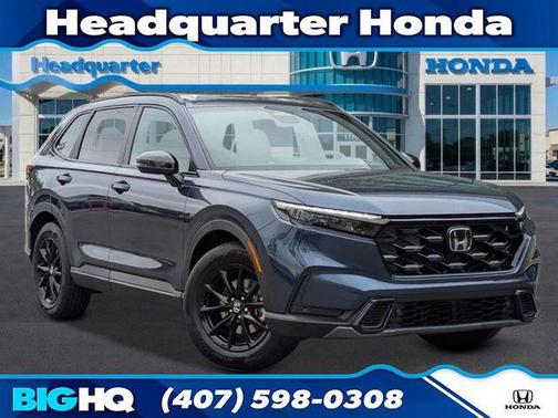 Blue 2026 Honda CR-V Hybrid Sport-L FWD