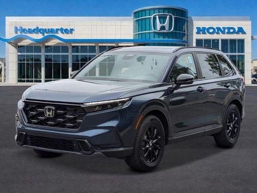 Blue 2026 Honda CR-V Hybrid Sport-L FWD