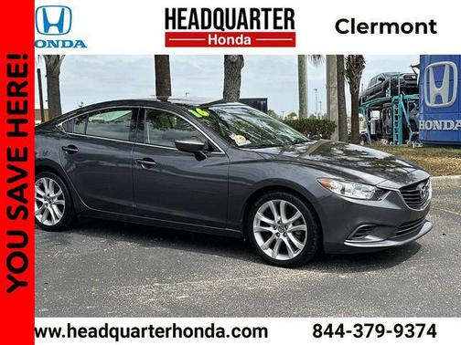 Meteor Gray Mica 2016 Mazda Mazda6 i Touring