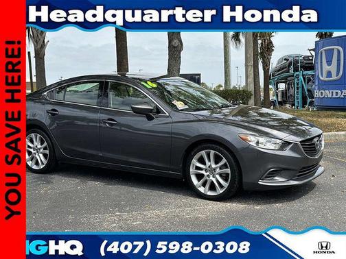 Meteor Gray Mica 2016 Mazda Mazda6 i Touring