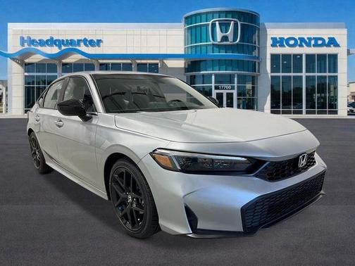 Silver 2026 Honda Civic Sport