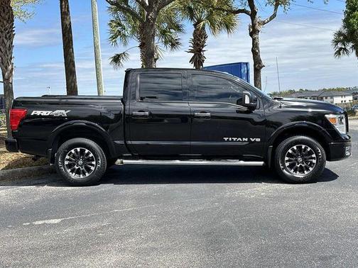 Magnetic Black 2018 Nissan Titan PRO-4X