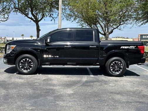 Magnetic Black 2018 Nissan Titan PRO-4X