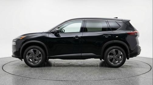 Super Black 2025 Nissan Rogue SV