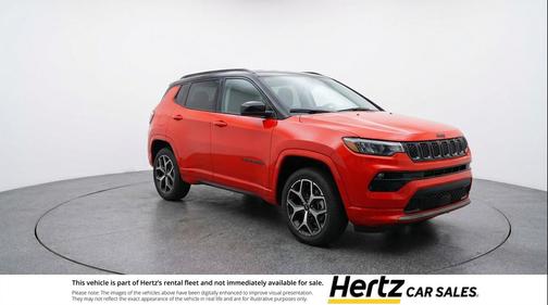 Red Hot Pearlcoat 2025 Jeep Compass Limited