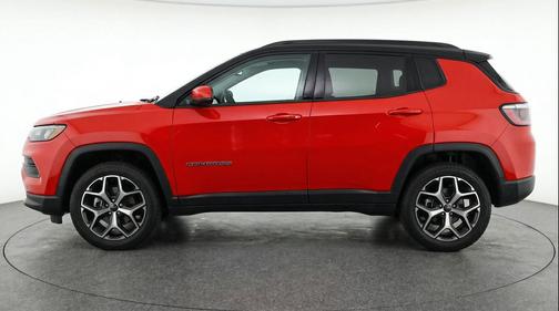 Red Hot Pearlcoat 2025 Jeep Compass Limited