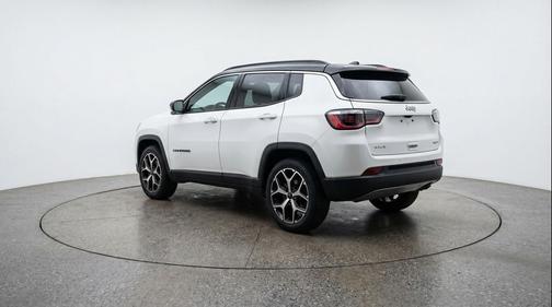 Bright White Clearcoat 2025 Jeep Compass Limited