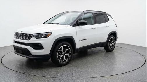 Bright White Clearcoat 2025 Jeep Compass Limited