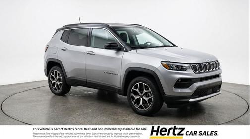 Silver Zynith Metallic Clearcoat 2025 Jeep Compass Limited