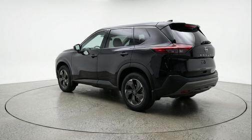 Super Black 2025 Nissan Rogue SV