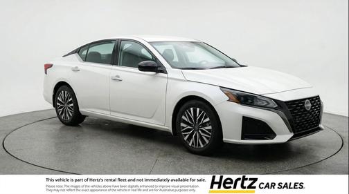 Glacier White 2025 Nissan Altima SV FWD