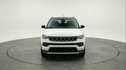 Bright White Clearcoat 2025 Jeep Compass Limited