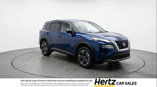 Deep Ocean Blue Pearl 2025 Nissan Rogue SV