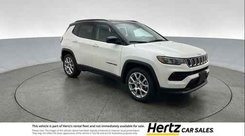 Bright White Clearcoat 2025 Jeep Compass Limited
