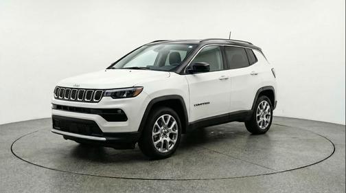 Bright White Clearcoat 2025 Jeep Compass Limited