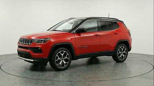 Red Hot Pearlcoat 2025 Jeep Compass Limited