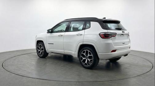 Bright White Clearcoat 2025 Jeep Compass Limited