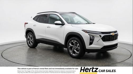 Summit White 2025 Chevrolet Trax LT