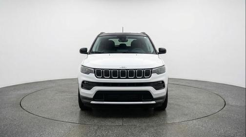 Bright White Clearcoat 2025 Jeep Compass Limited