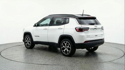 Bright White Clearcoat 2025 Jeep Compass Limited