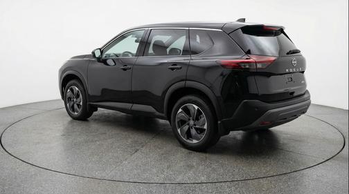 Super Black 2025 Nissan Rogue SV