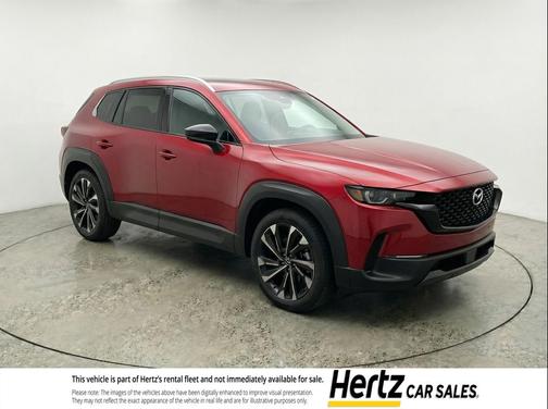 Soul Red Crystal Metallic 2025 Mazda CX-50 Hybrid Premium Plus Package