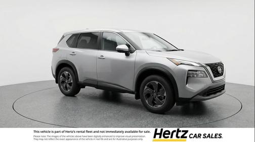 Brilliant Silver Metallic 2025 Nissan Rogue SV