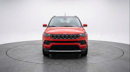 Red Hot Pearlcoat 2025 Jeep Compass Limited