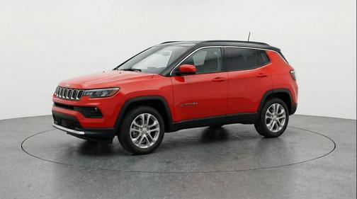 Red Hot Pearlcoat 2025 Jeep Compass Limited