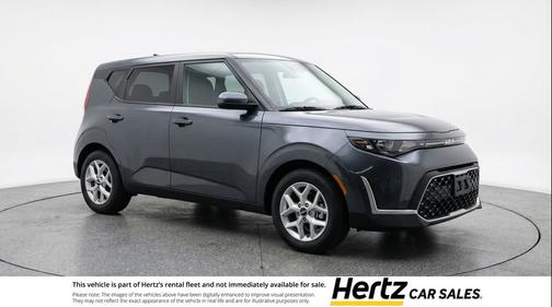 Gravity Gray 2025 Kia Soul LX