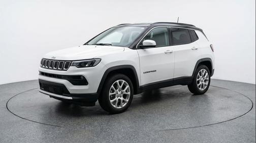 Bright White Clearcoat 2025 Jeep Compass Limited