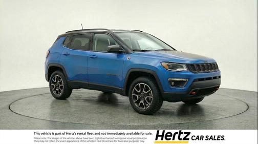 Hydro Blue Pearlcoat 2025 Jeep Compass Trailhawk