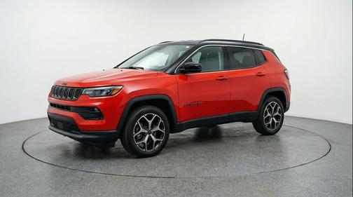 Red Hot Pearlcoat 2025 Jeep Compass Limited
