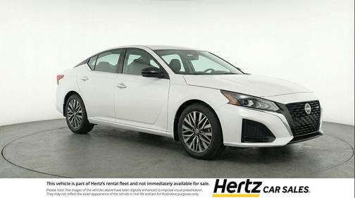 Glacier White 2025 Nissan Altima SV FWD