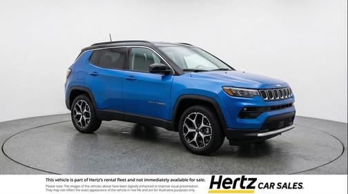 Hydro Blue Pearlcoat 2025 Jeep Compass Limited