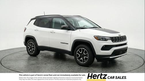 Bright White Clearcoat 2025 Jeep Compass Trailhawk