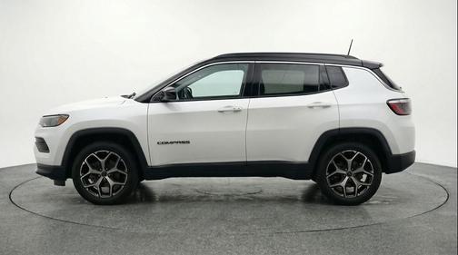Bright White Clearcoat 2025 Jeep Compass Limited