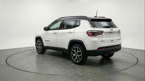 Bright White Clearcoat 2025 Jeep Compass Limited
