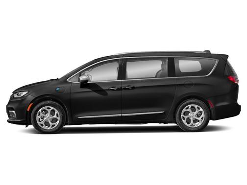 Brilliant Black Crystal Pearlcoat 2023 Chrysler Pacifica Hybrid Touring L