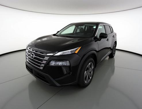 Super Black 2025 Nissan Rogue SV