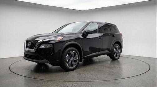 Super Black 2025 Nissan Rogue SV