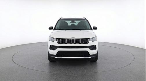 Bright White Clearcoat 2025 Jeep Compass Limited