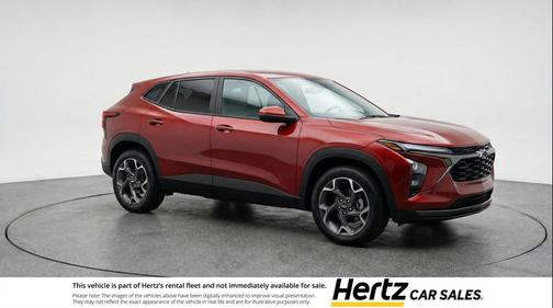 Crimson Metallic 2025 Chevrolet Trax LT