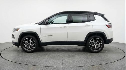 Bright White Clearcoat 2025 Jeep Compass Limited